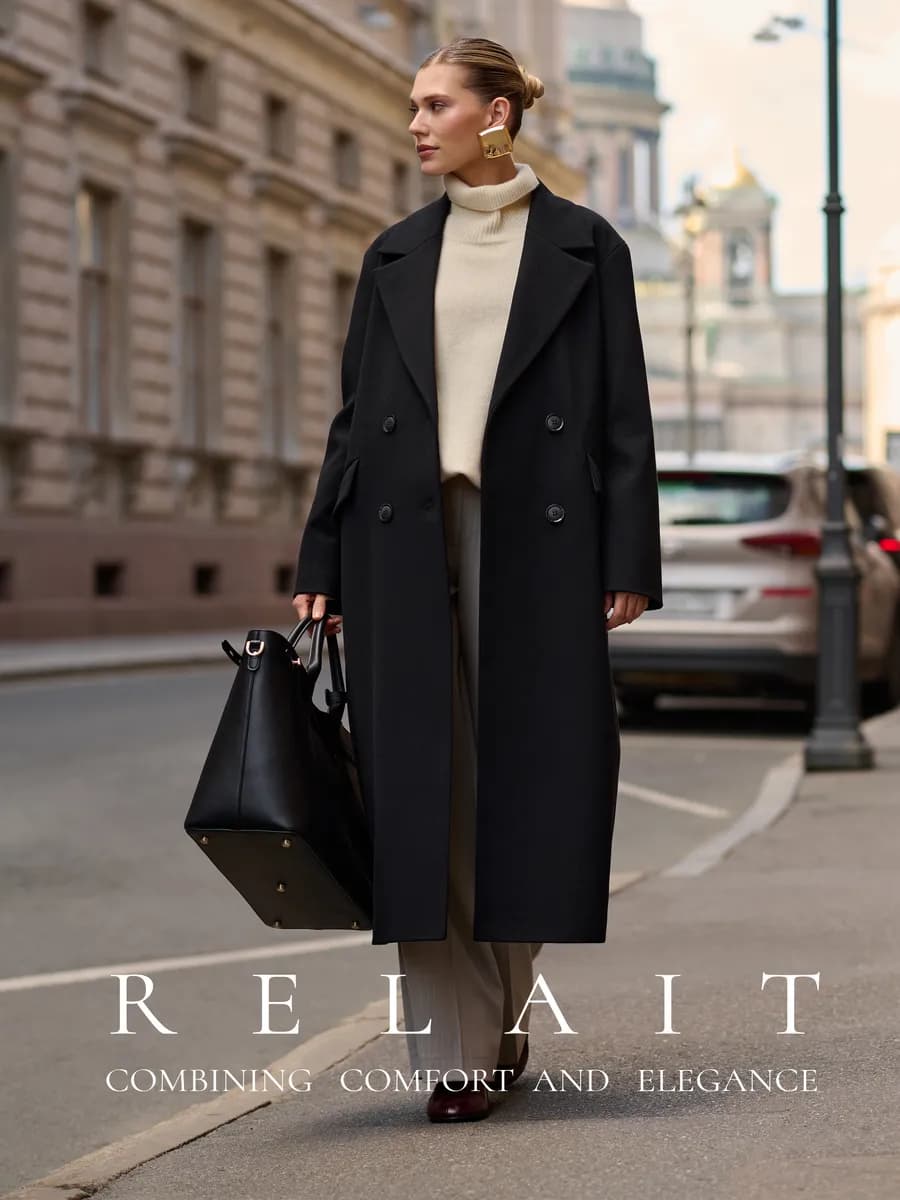 Пальто длинное демисезонное