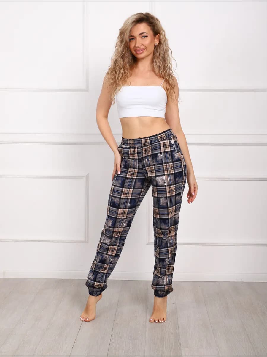 Брюки домашние хлопок