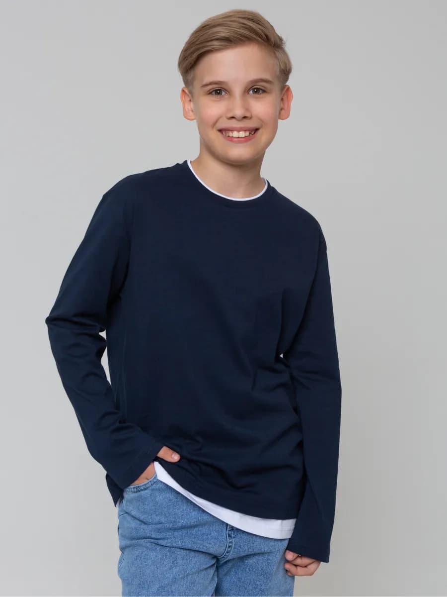 Лонгслив для подростка для школы