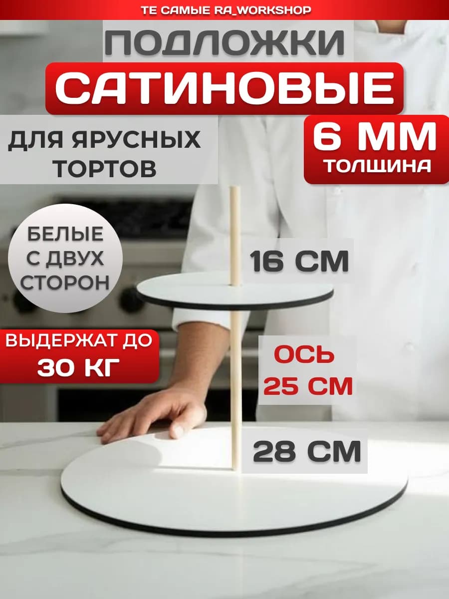 Подложки для ярусного торта