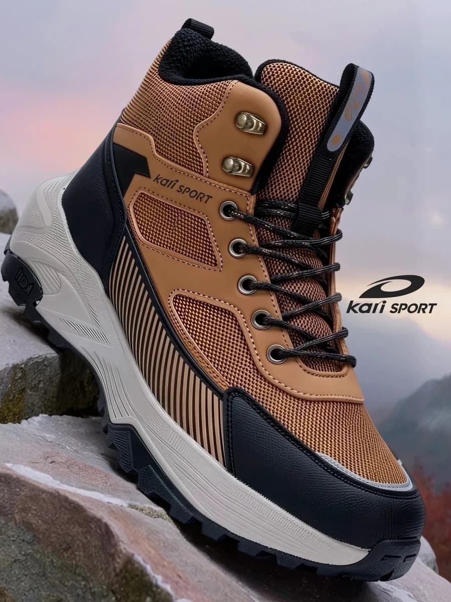 Треккинговые кроссовки утеплённые демисезонные