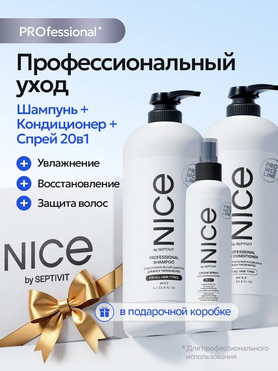 Подарочный профессиональный набор для волос NICE Pro Line - фото 1
