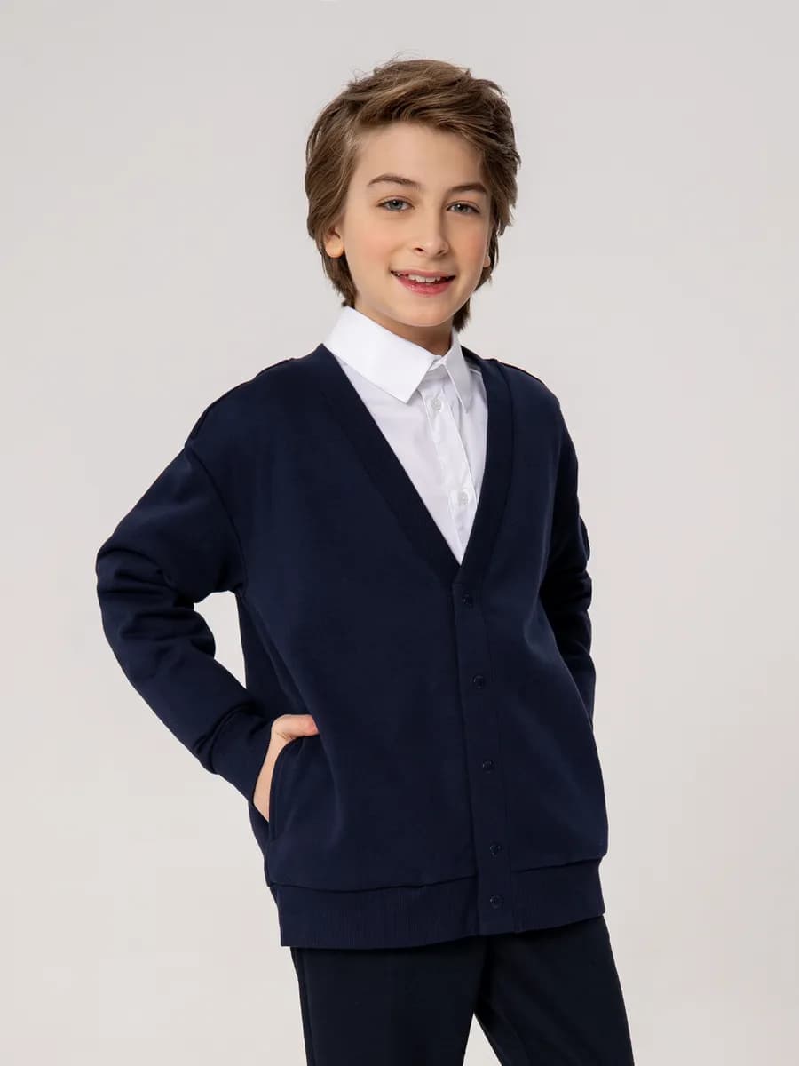 Джемпер школьный для подростка - фото 1