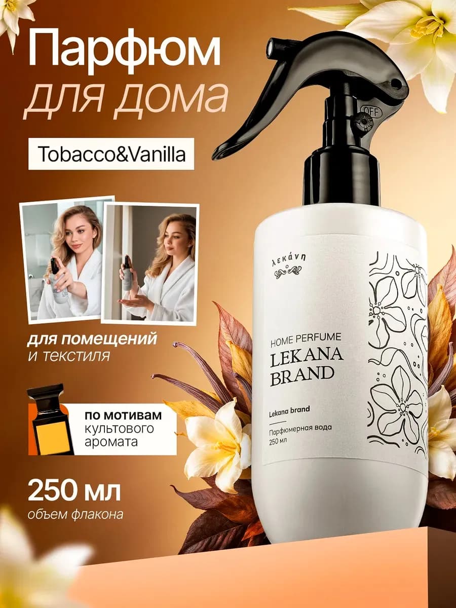 Освежитель воздуха для дома спрей парфюмированный