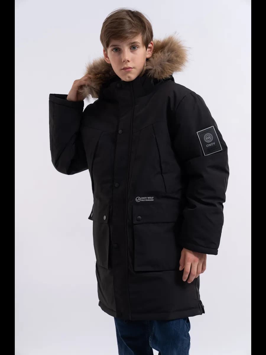 Куртка зимняя детская парка