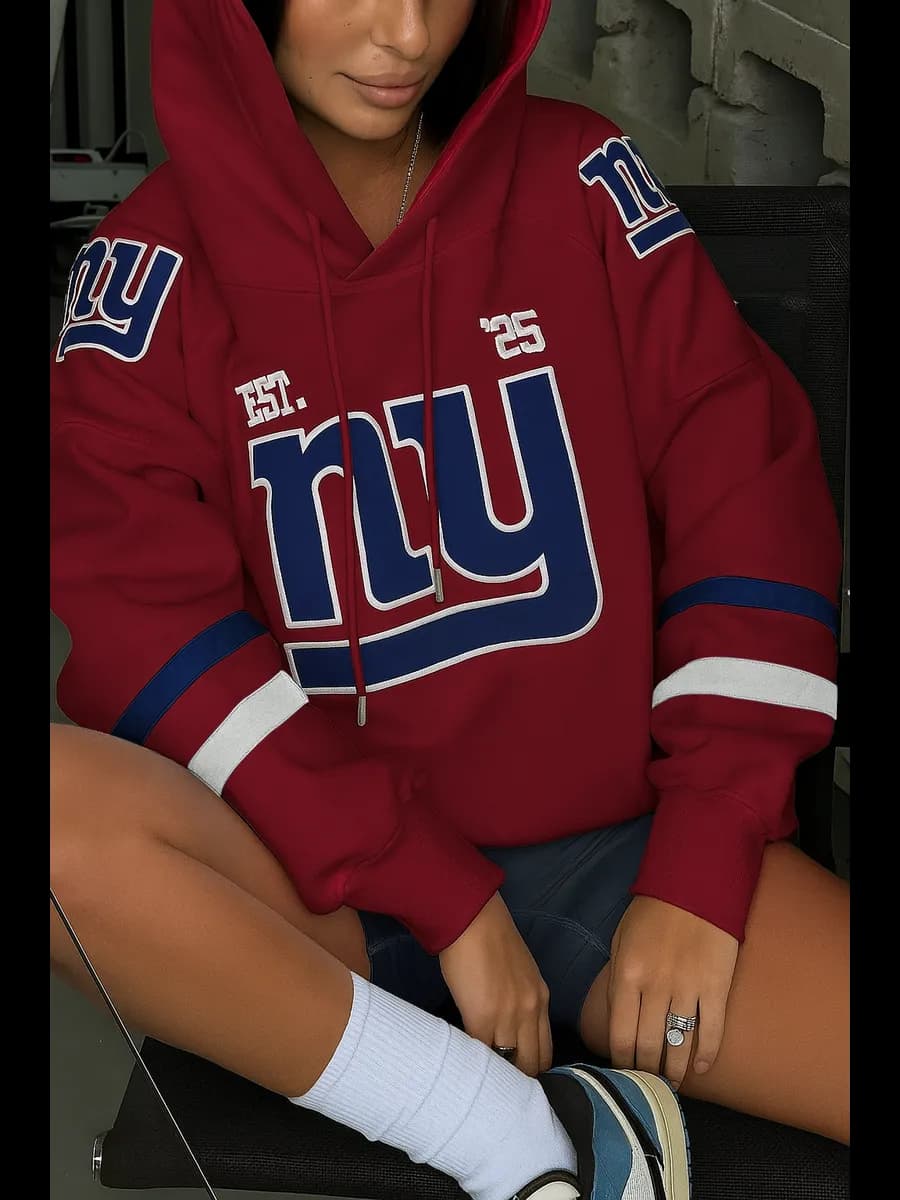 Худи оверсайз с принтом