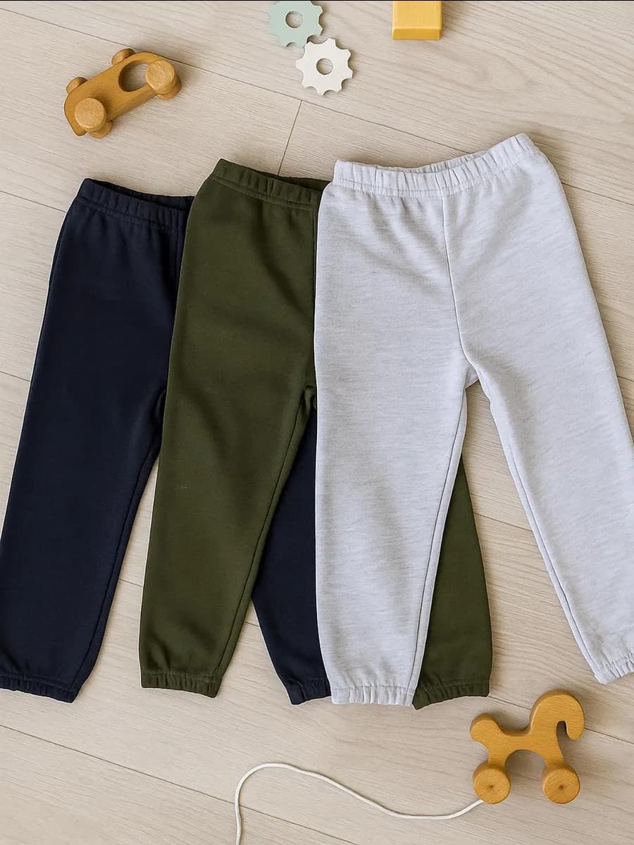 Штанишки брюки для новорожденных набор 3 штуки