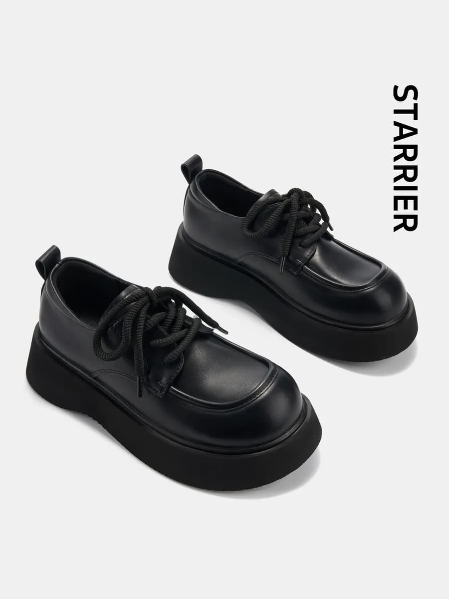 Полуботинки на платформе