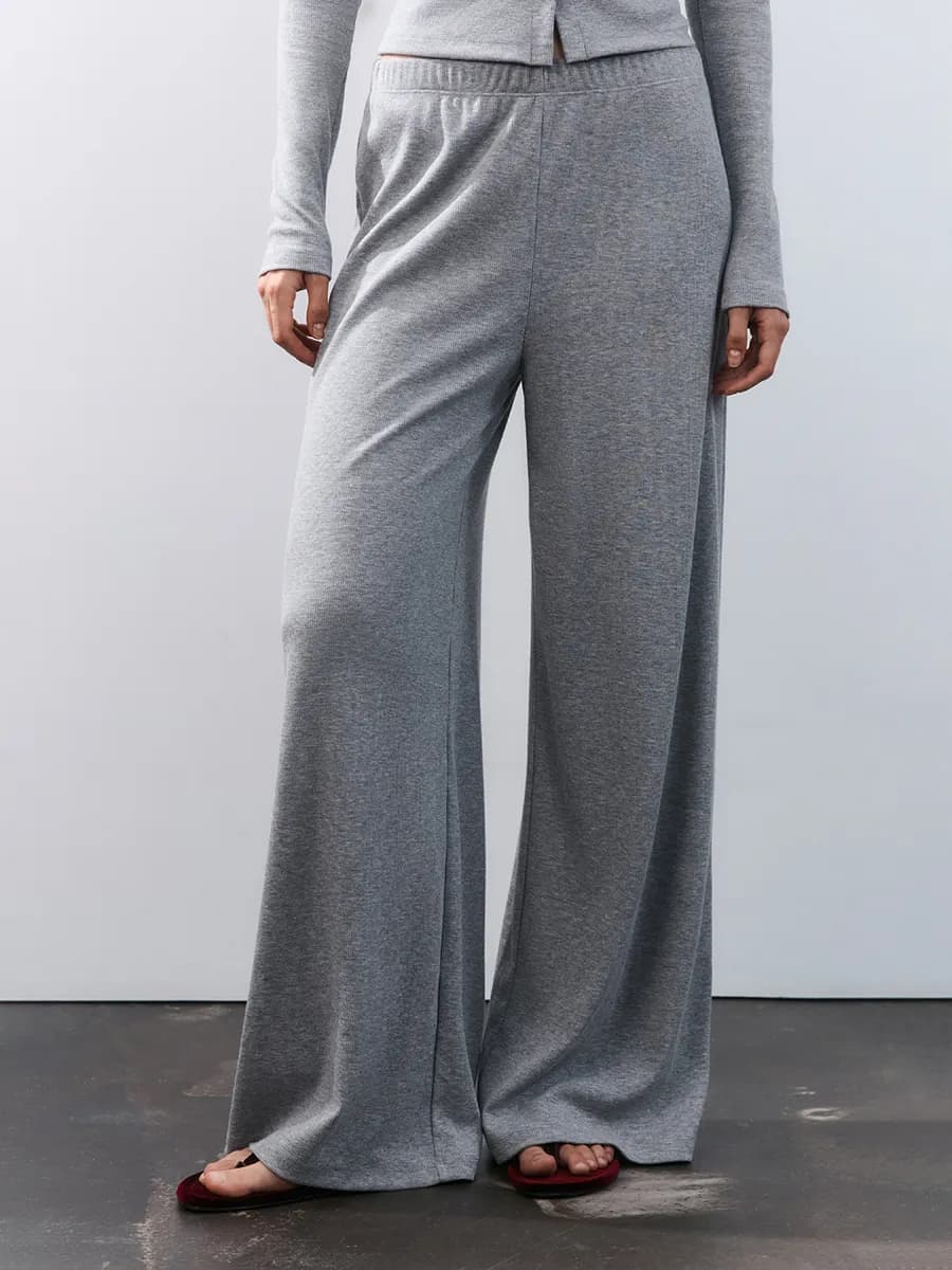 Брюки домашние из трикотажа