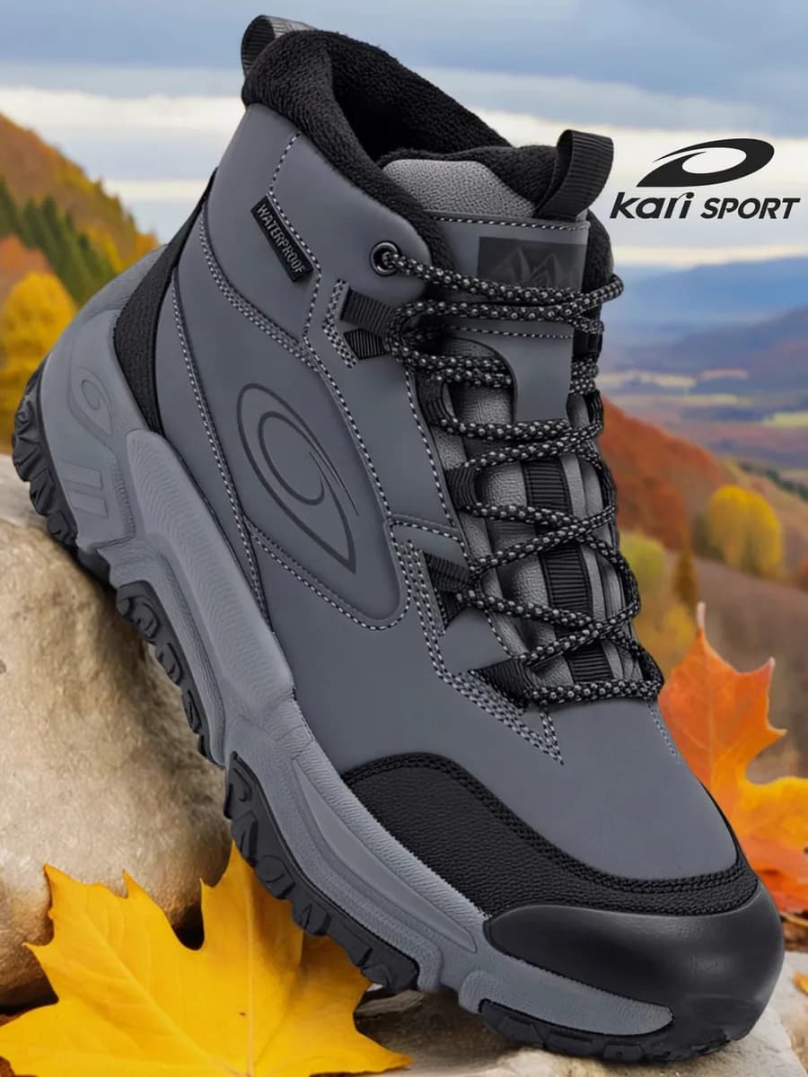 Треккинговые кроссовки утеплённые демисезонные