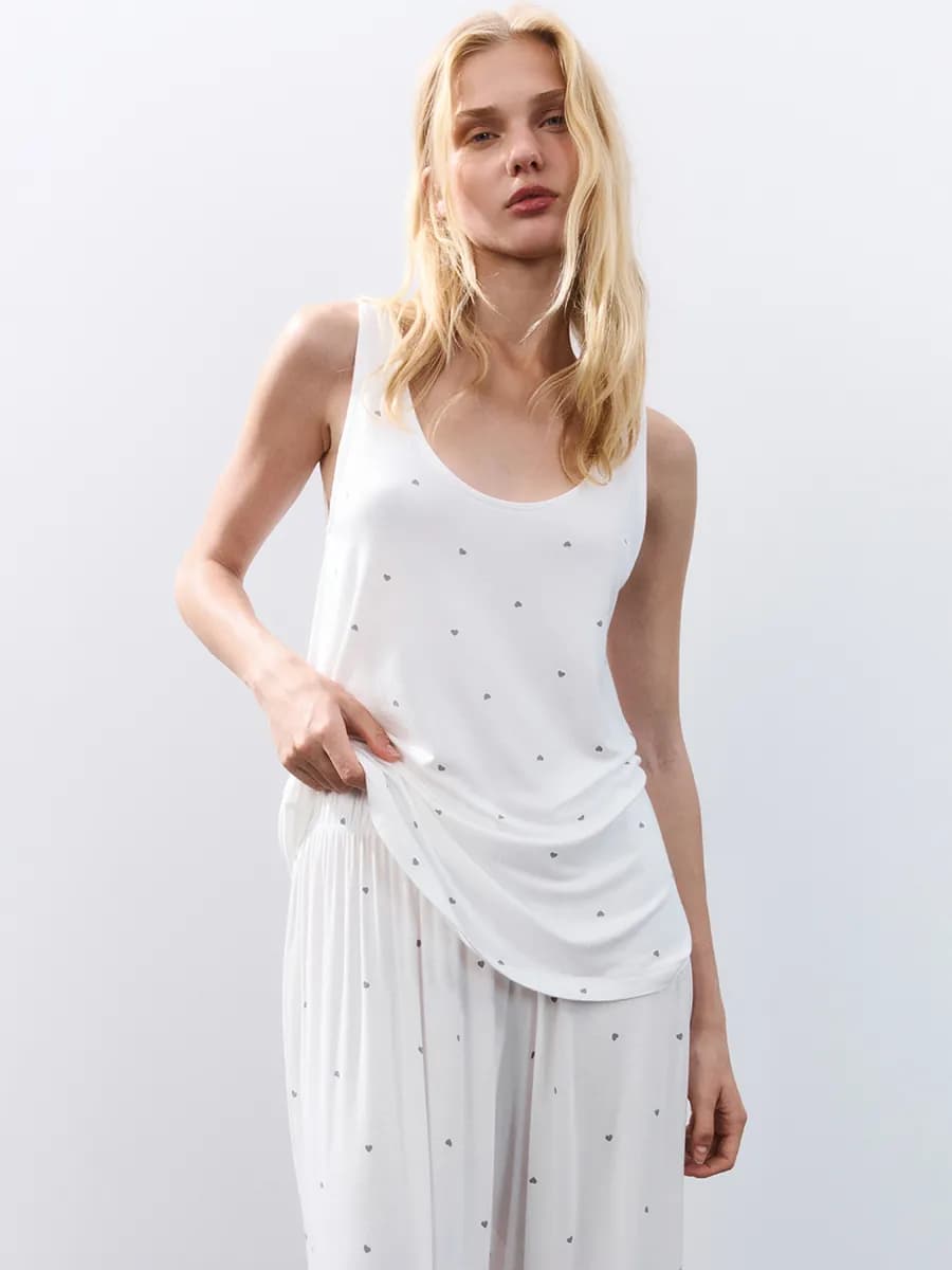 Майка домашняя свободная из вискозы