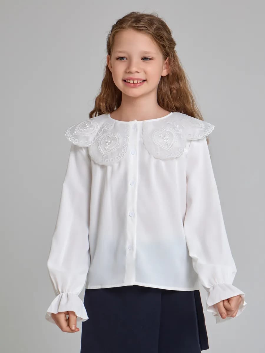 Блузка школьная нарядная
