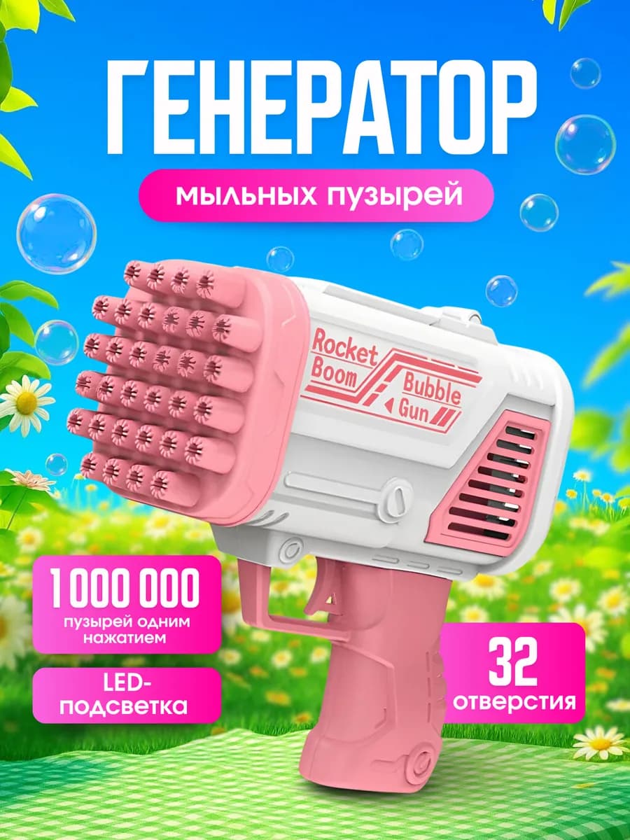 Мыльные пузыри пистолет игрушка.мыльных