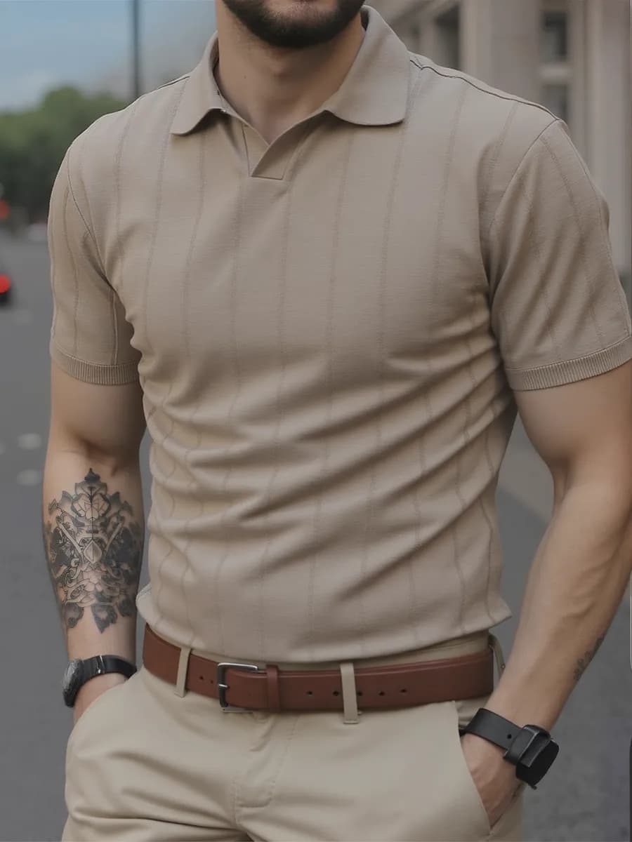 Футболка поло с коротким рукавом Турция - фото 1