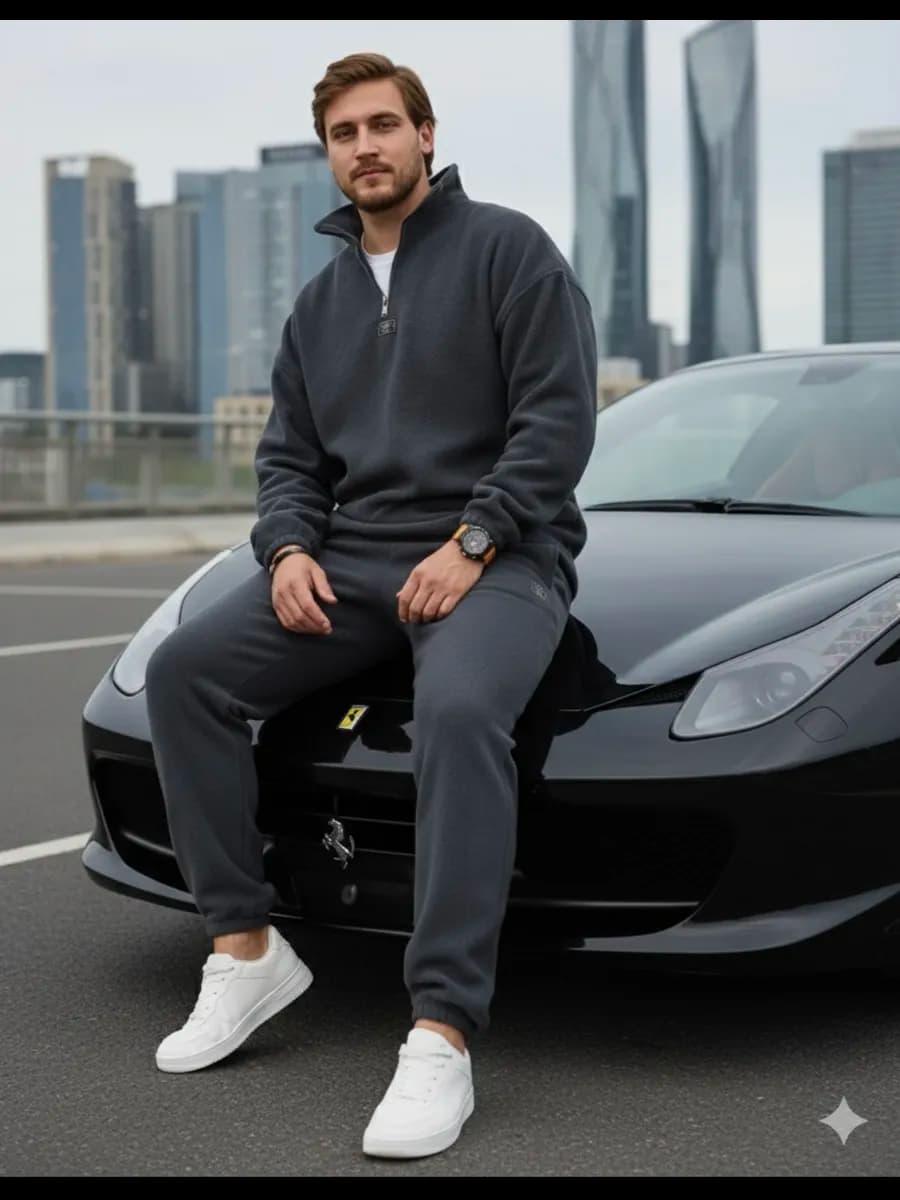 флисовый костюм утеплёный