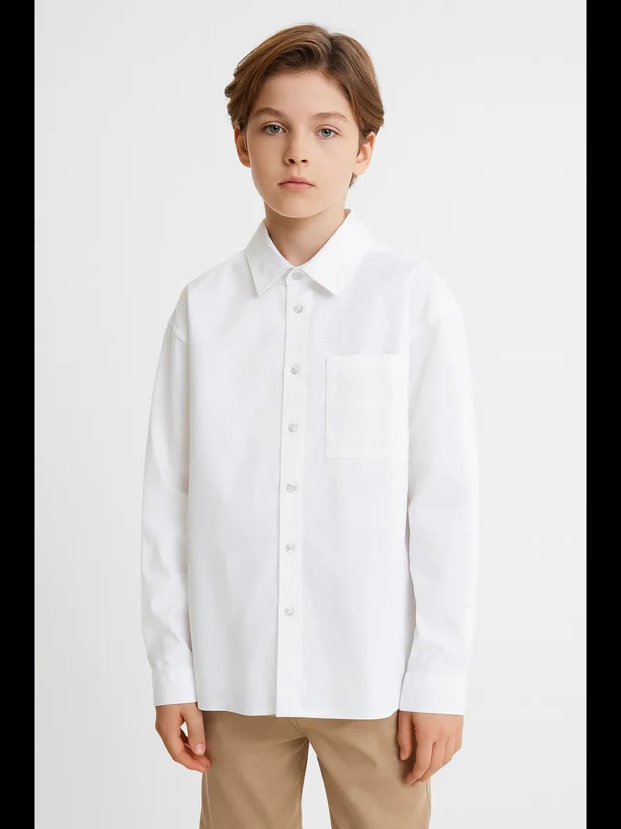 Рубашка белая