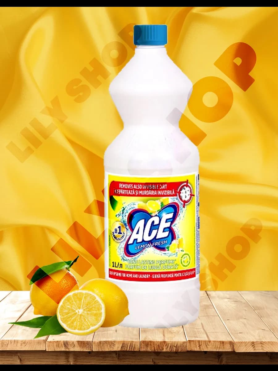 Качественное средство для отбеливания ACE Лимон