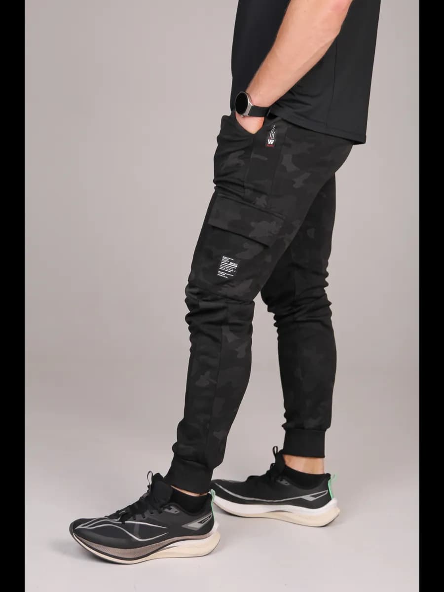 Брюки спортивные джоггеры камуфляжные