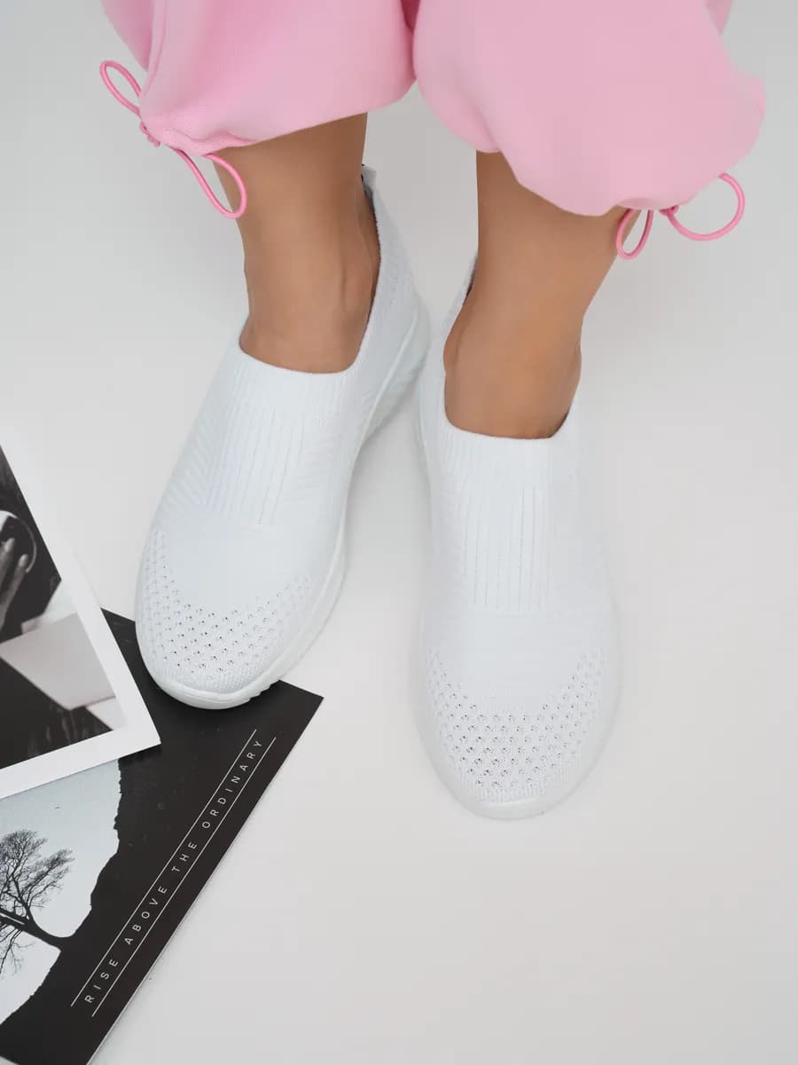 Кроссовки без шнурков изики летние - фото 1