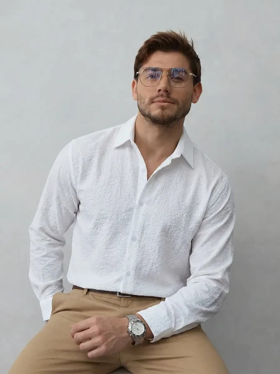 Рубашка с длинным рукавом