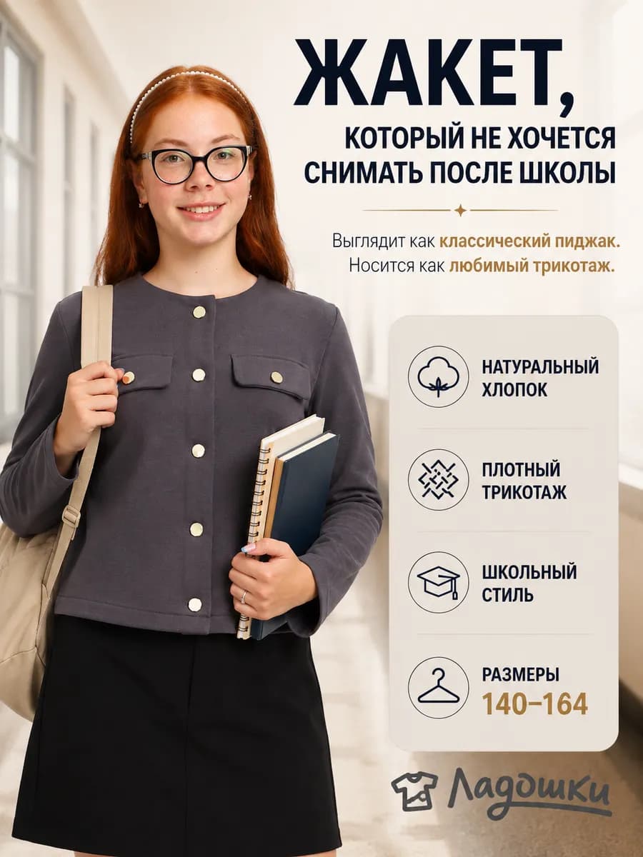 Жакет школьный подростковый пиджак, форма серая