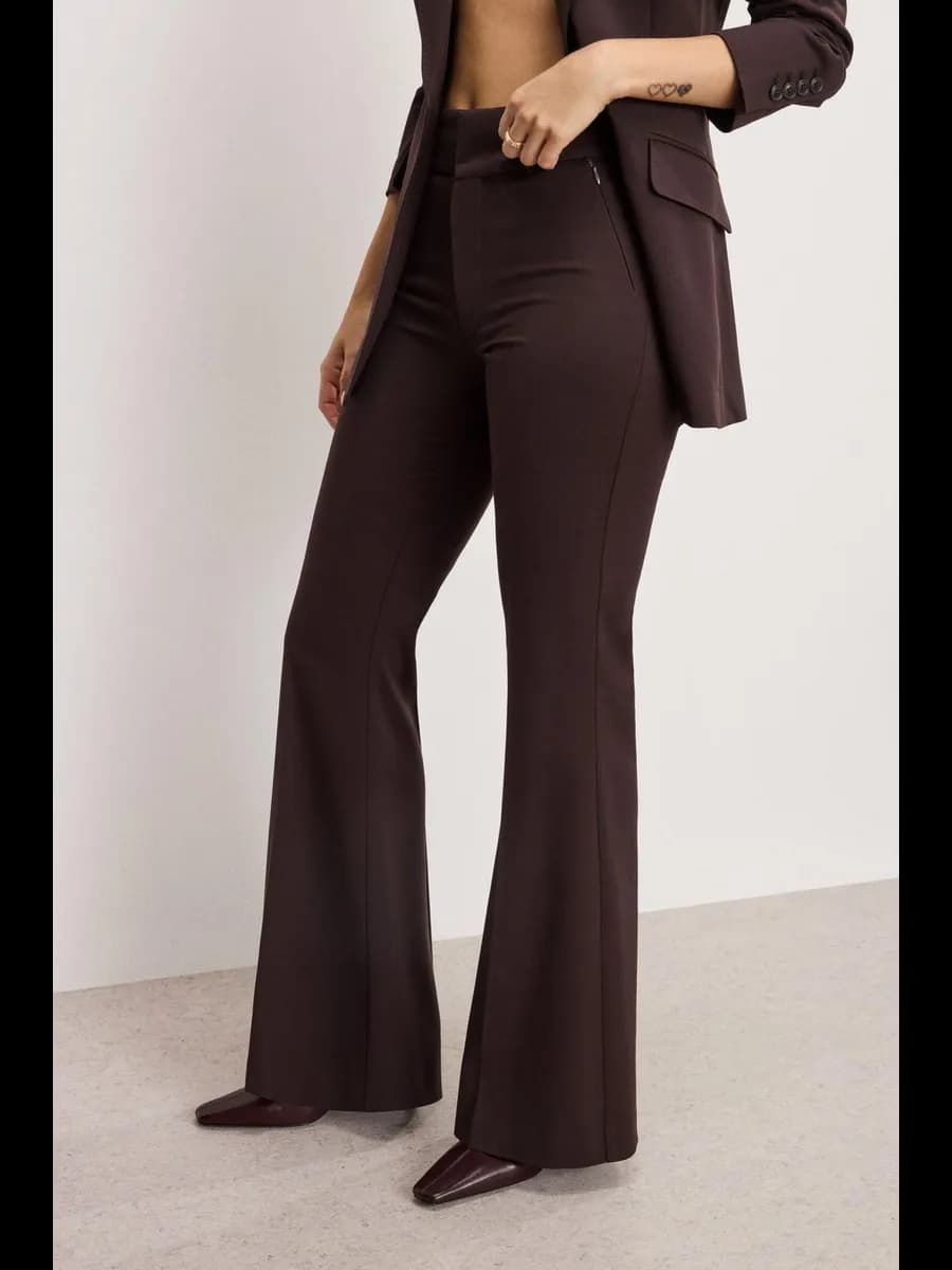 Брюки клеш классические