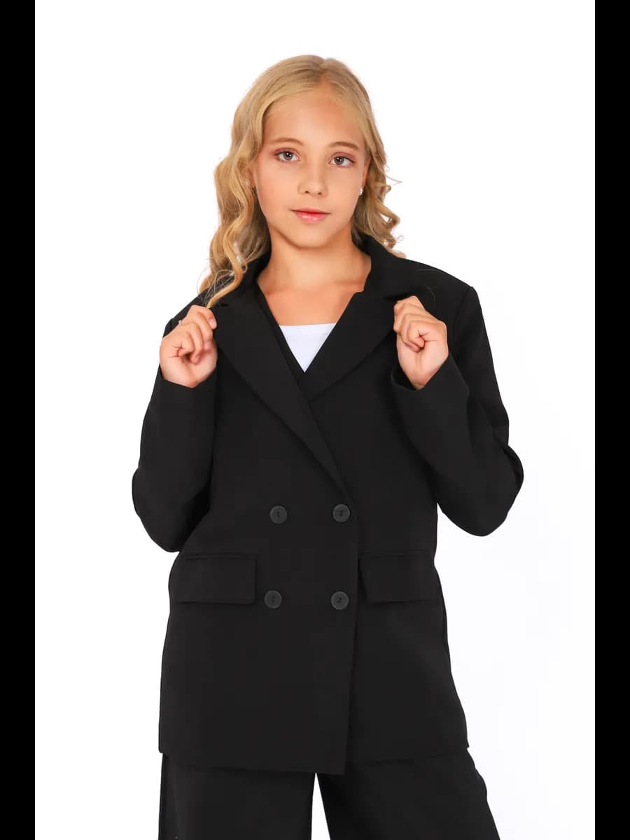 Пиджак оверсайз жакет школьный