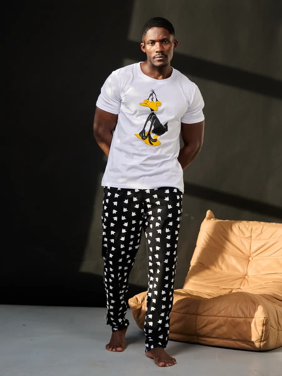 Мужская пижама со штанами - фото 1