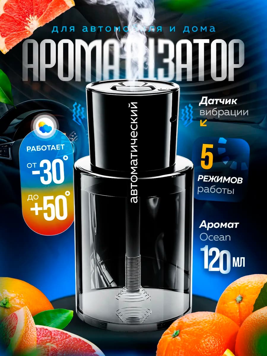 Ароматизатор в машину автоматический умный