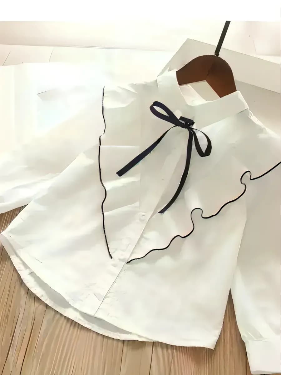 Блузка рубашка школьная