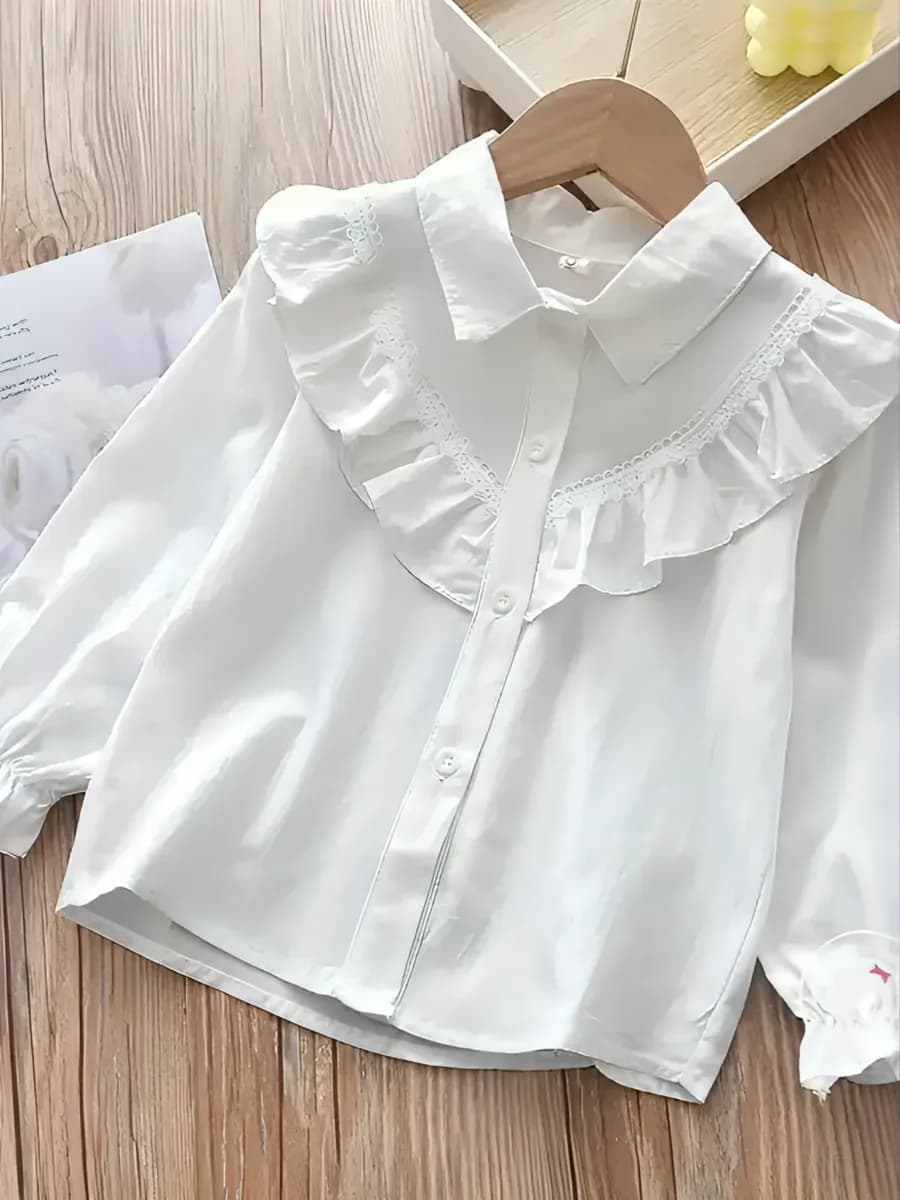 Блузка рубашка школьная