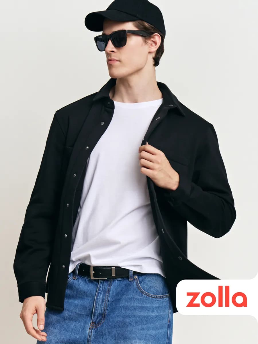 Мужская трикотажная куртка-рубашка