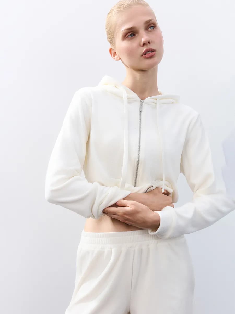 Толстовка домашняя из велюра