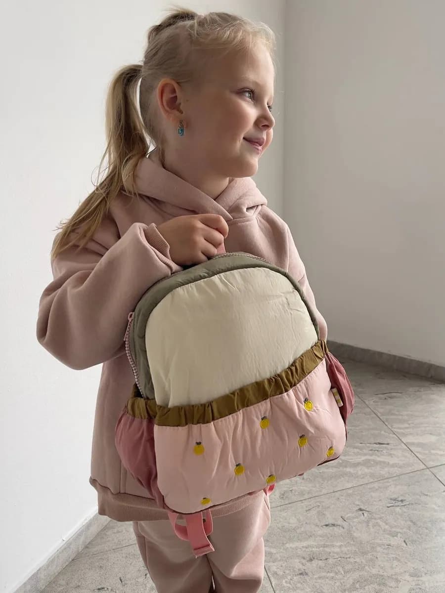 Дошкольный детский рюкзак в садик для девочки