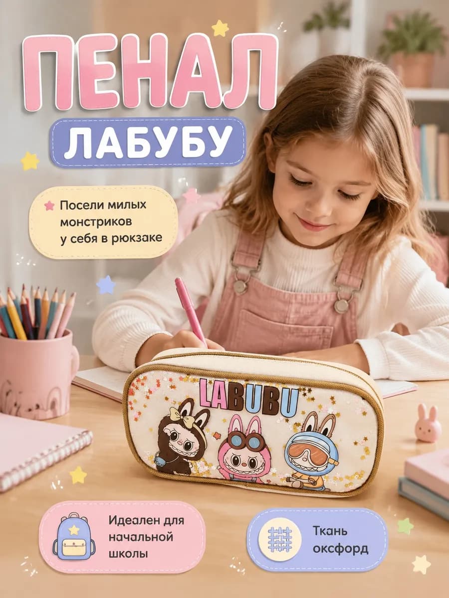 Пенал с Лабубу
