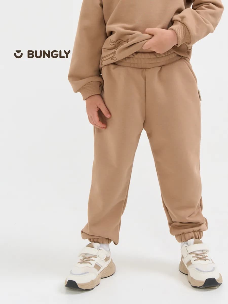 Джоггеры детские утепленные без начеса