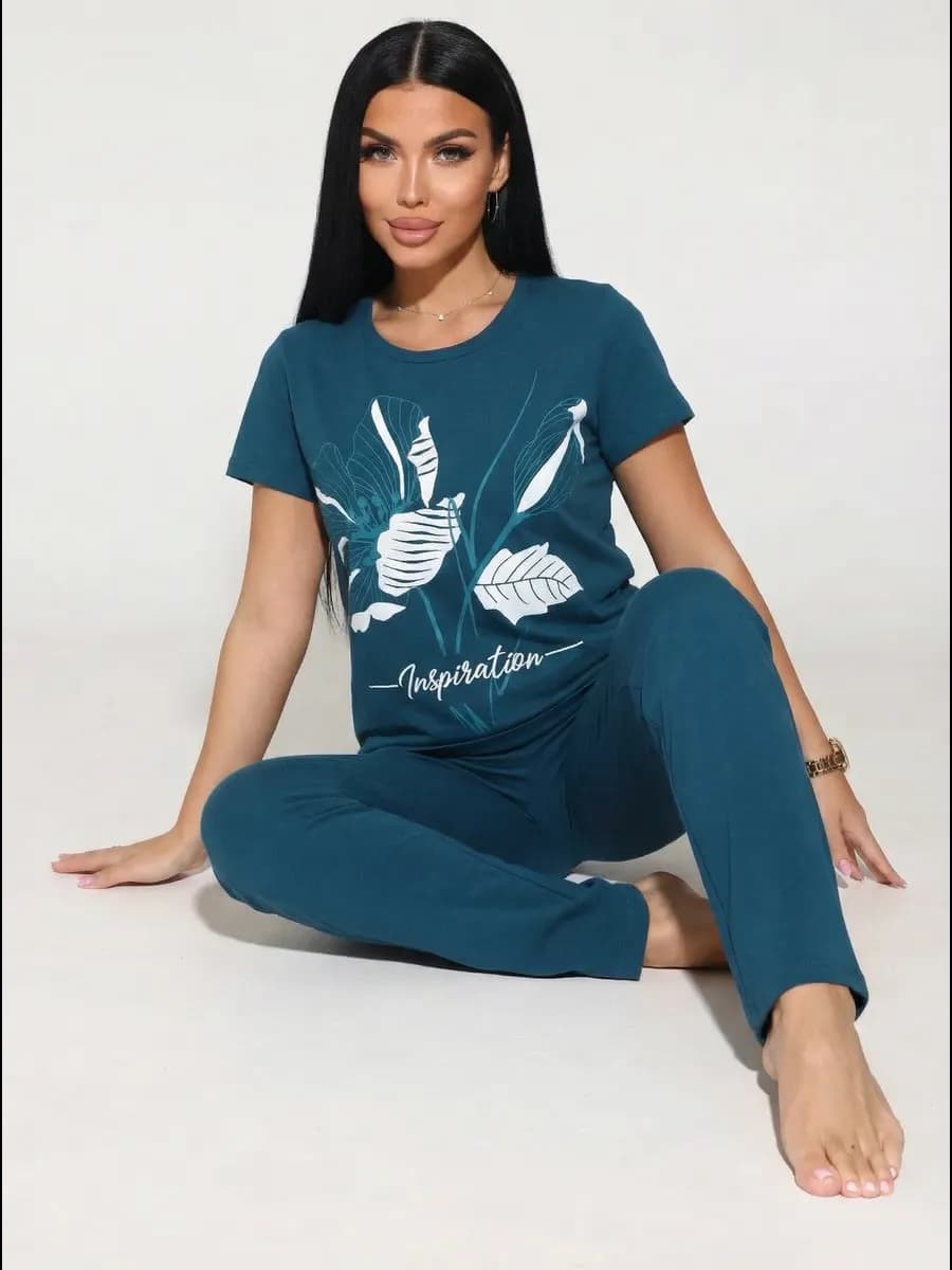 Костюм домашний с брюками