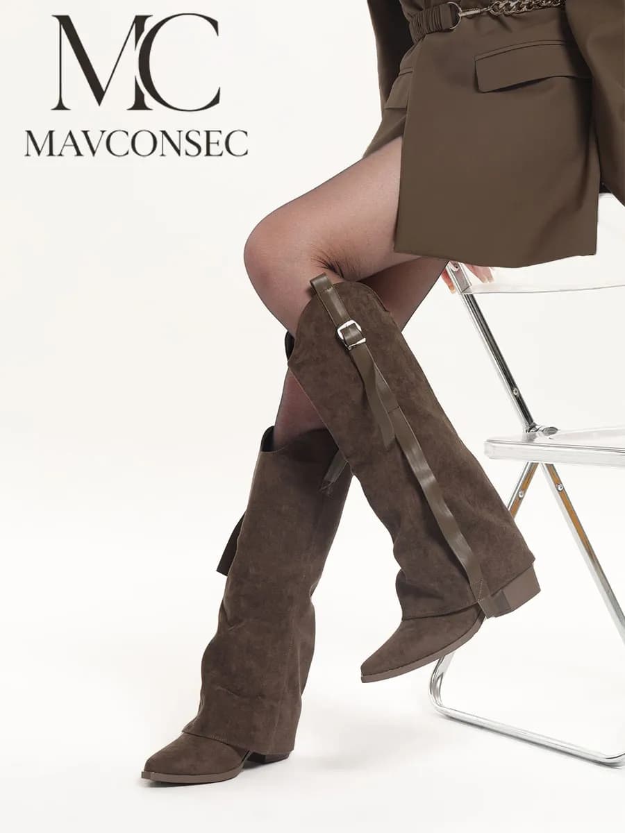 Сапоги высокие казаки