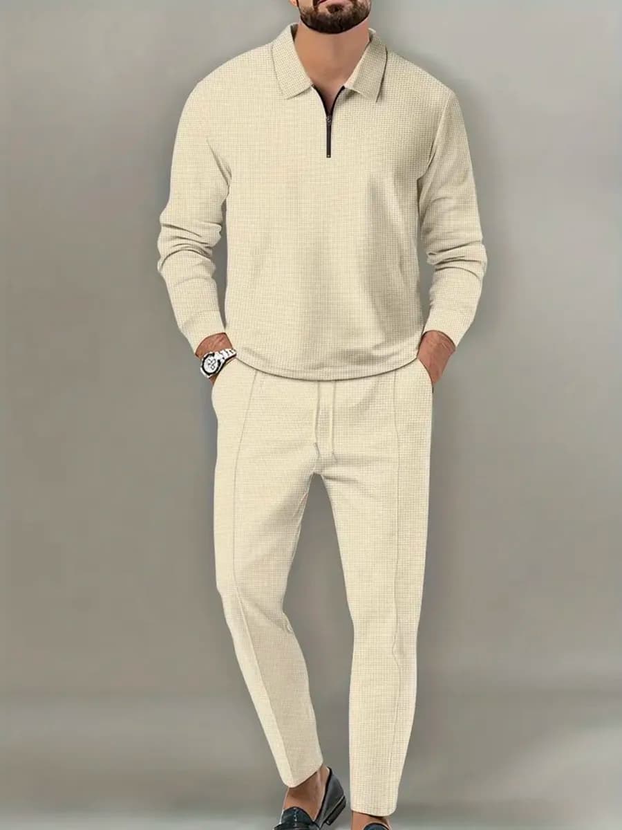 Костюм повседневный с брюками - фото 1