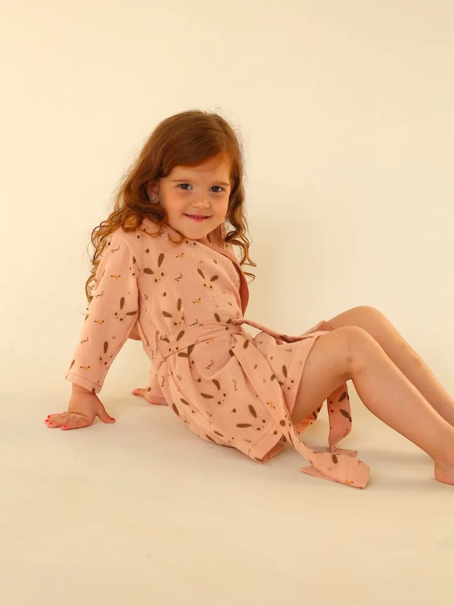 Халат муслиновый детский