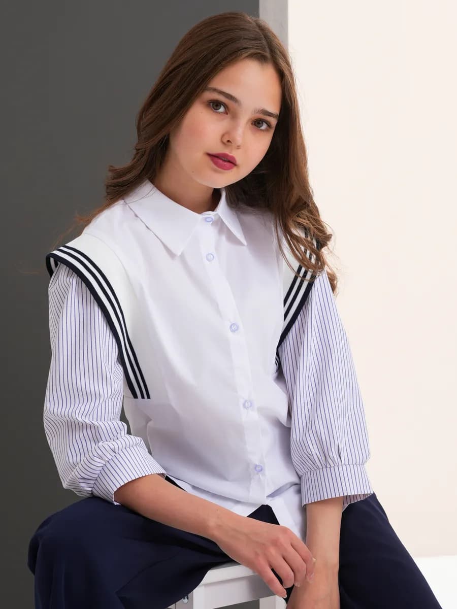 Блузка школьная