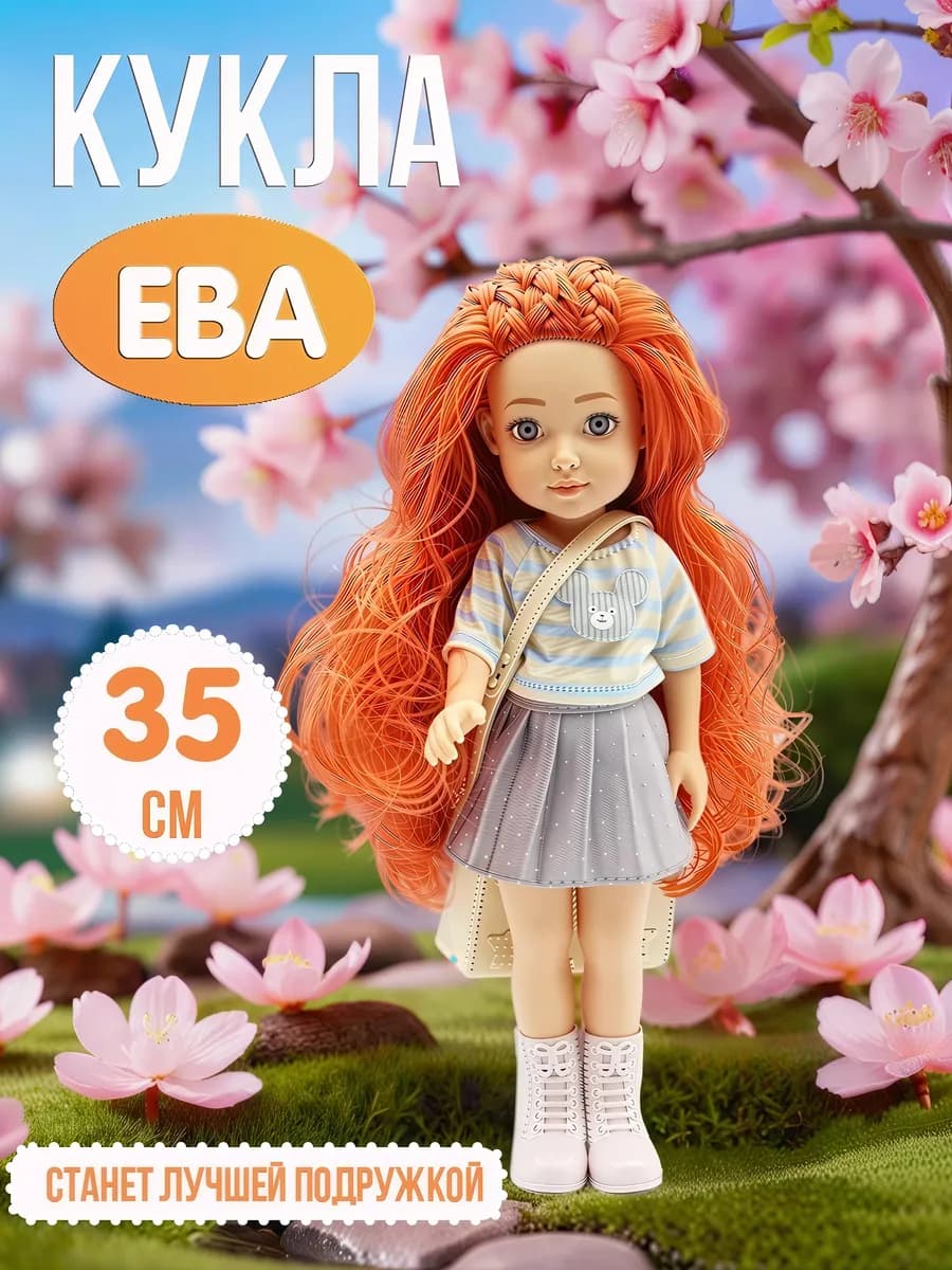 Кукла классическая для девочки 35 см