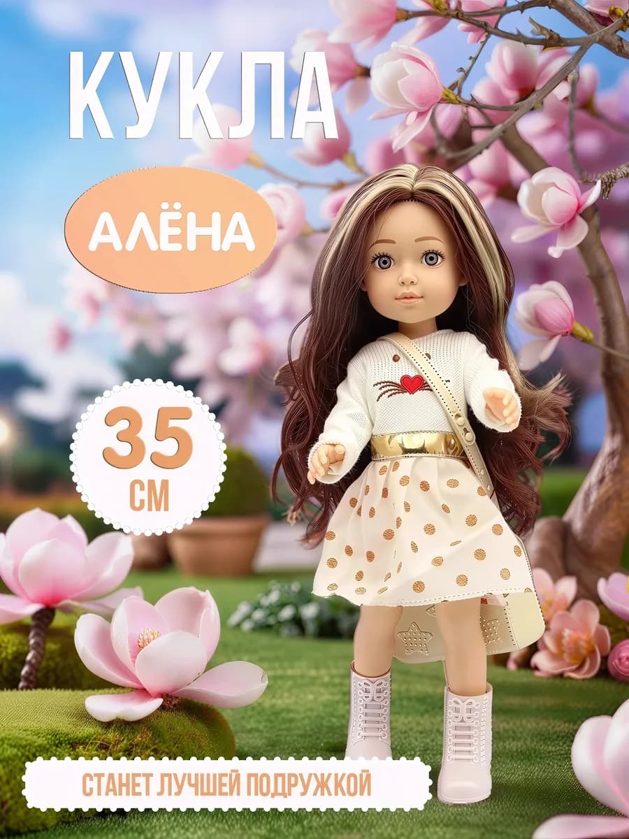 Кукла классическая для девочки 35 см