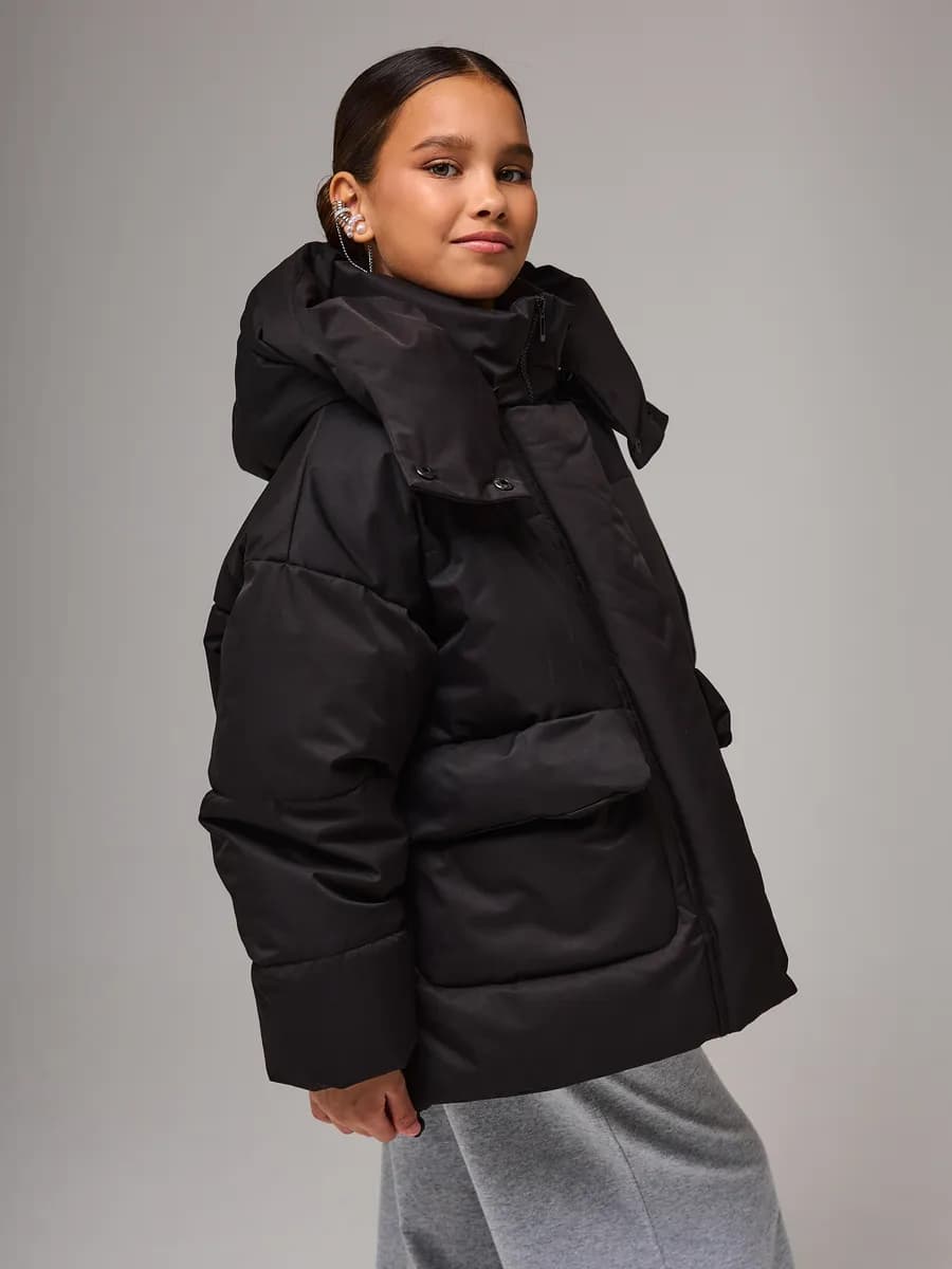 Куртка зимняя демисезонная для подростка укороченная