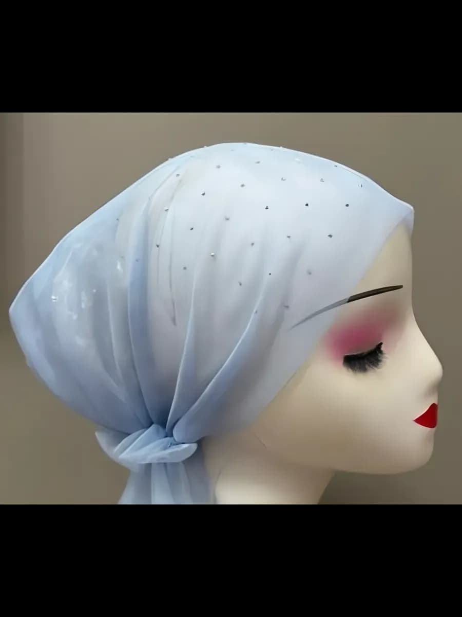 Готовый платок на резинке