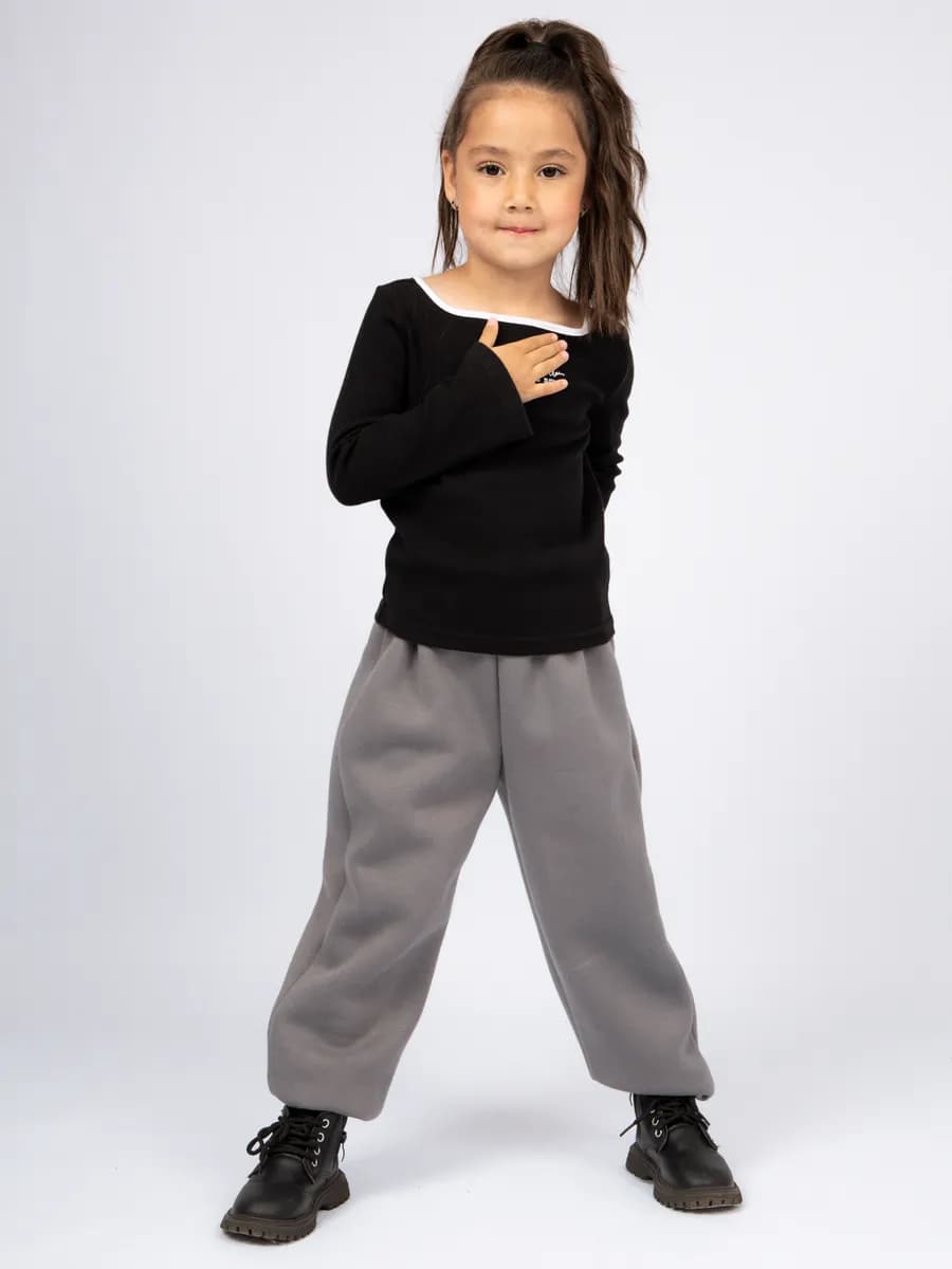 Штаны детские с начесом теплые