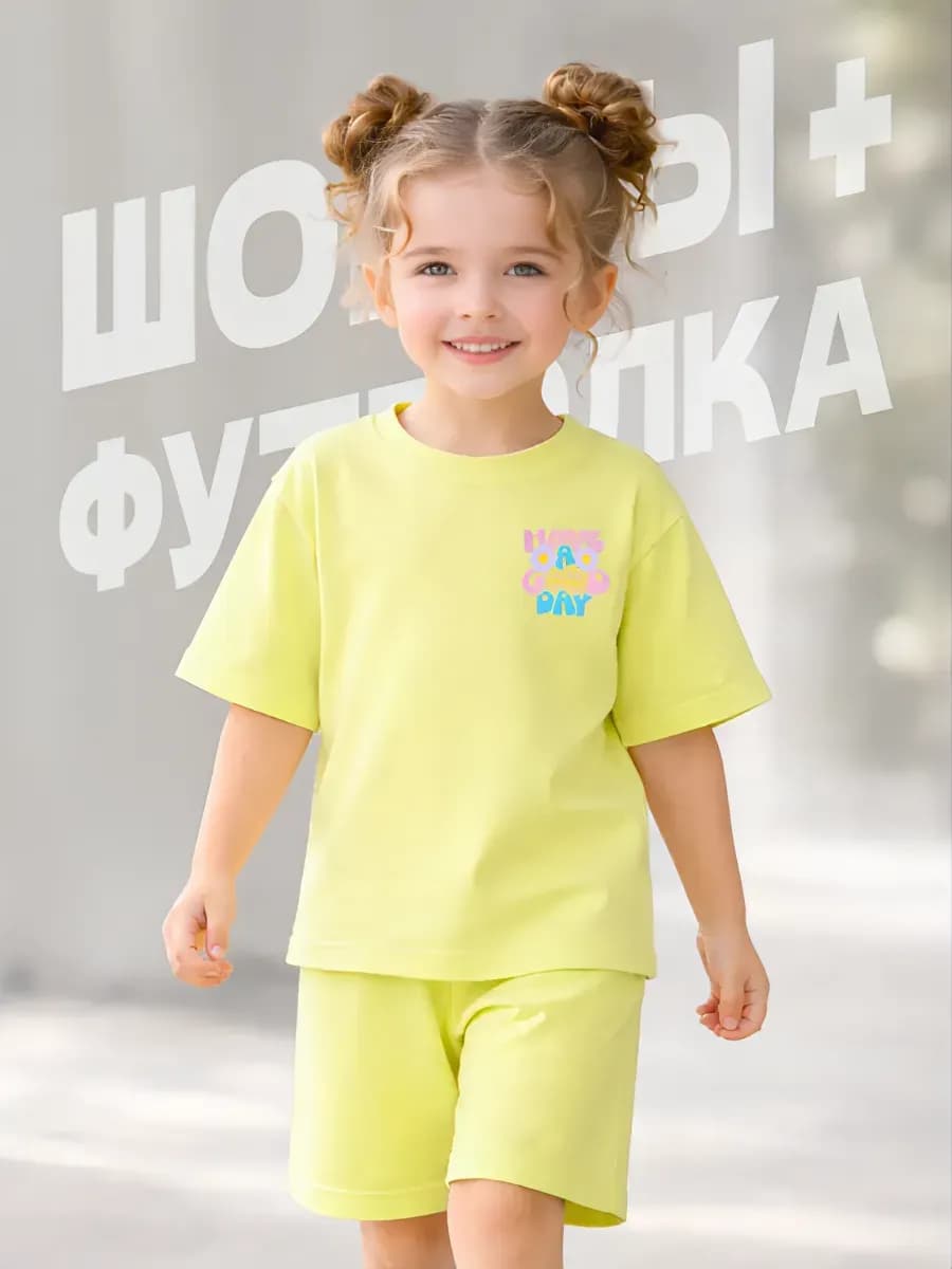 Костюм детский с шортами