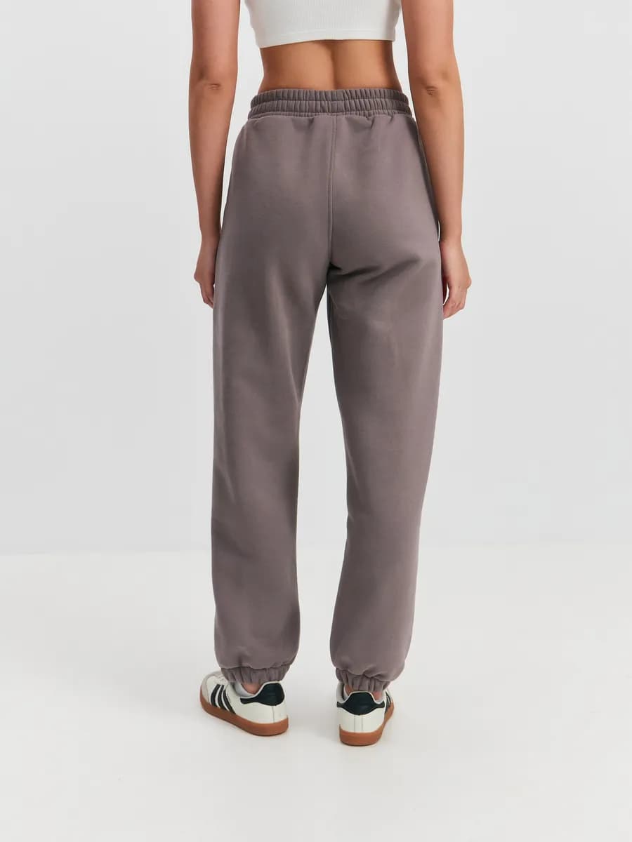 Брюки спортивные с начесом джоггеры