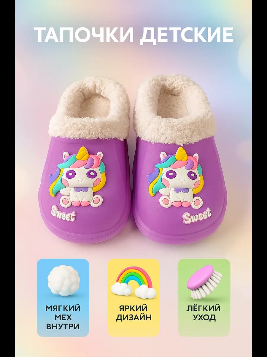 Сабо с мехом