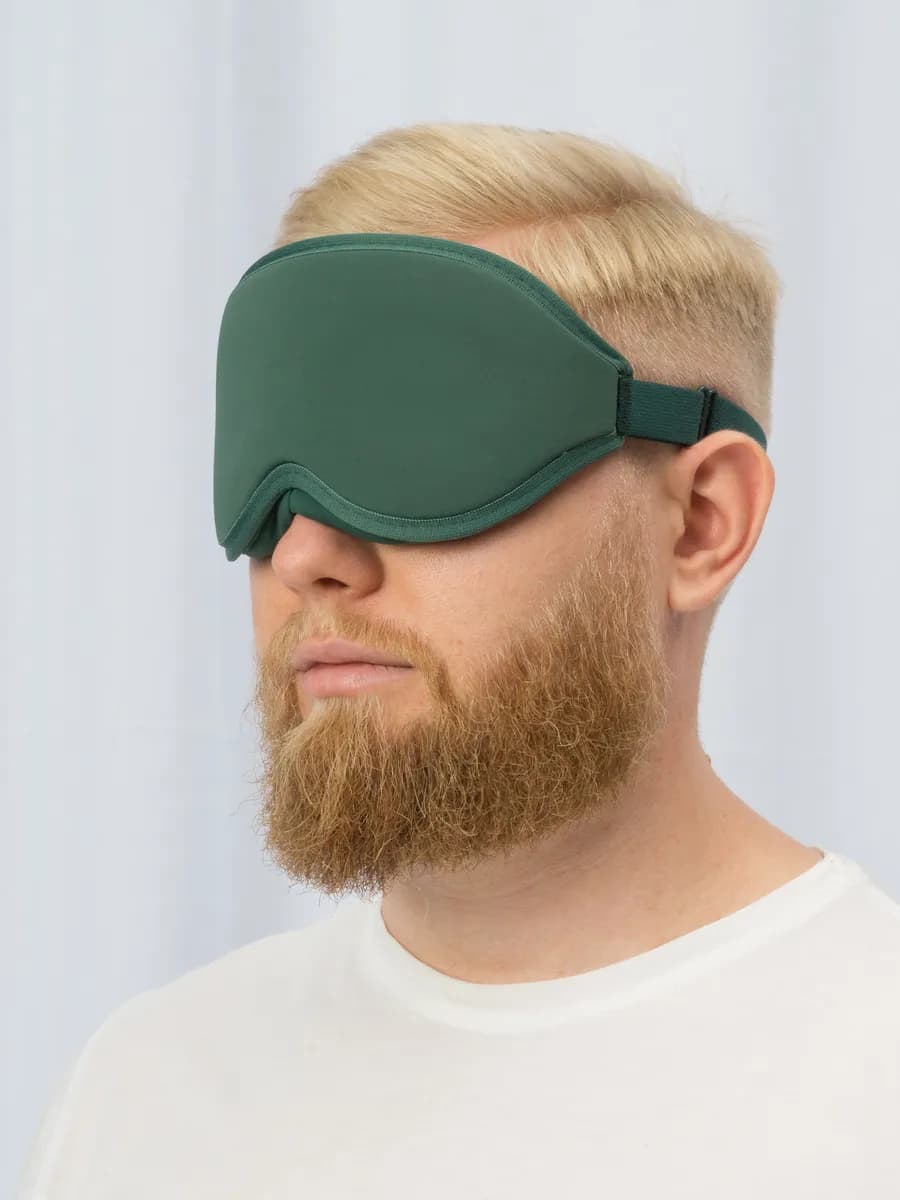 Маска для сна 3D женская мужская повязка на глаза 3D